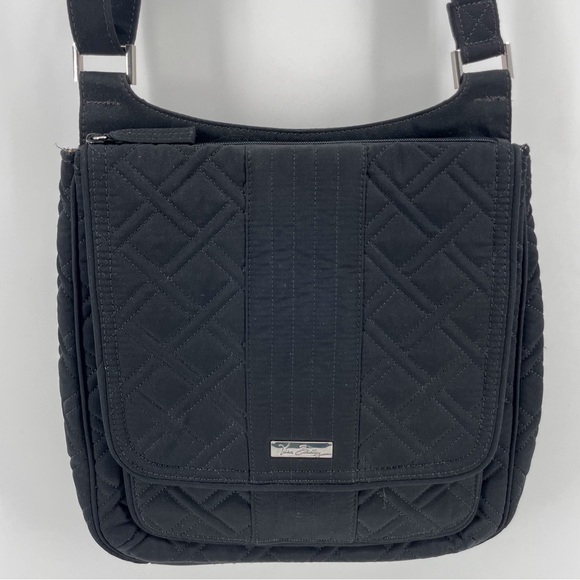 Vera Bradley Crossbody Bag Black Quilted - Picture 2 of 6